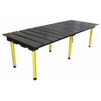 BUILDPRO Welding Table: 30.5 in Ht, 38 in Dp, 78 in Wd, 4,400 lb Wt Capacity, Nitrided (MPN TMQB57838)