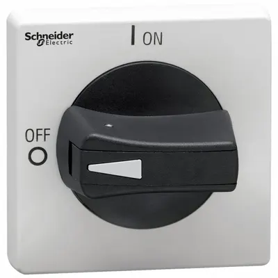 SCHNEIDER VLSH2H5B Replacement Rotary Handle for TeSys VLS Series, 5mm Shaft - Switch Handles & Interlocks
