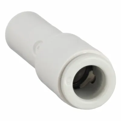 SMC KQ2R08-12A Push-to-Connect Adapter Fitting, Brass, 8 mm x 12 mm - Polybutylene & Brass Tube Fittings