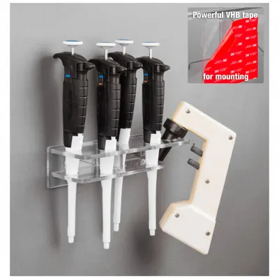 POLTEX Pipette and Pipette Aid Rack HOODPIPS-T - Pipette Holders