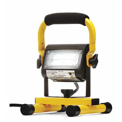 SOUTHWIRE Temporary Job Site Light: 1,500 lm Max Brightness, LED, 1, 1 Brightness Levels - Floor Stand Lights
