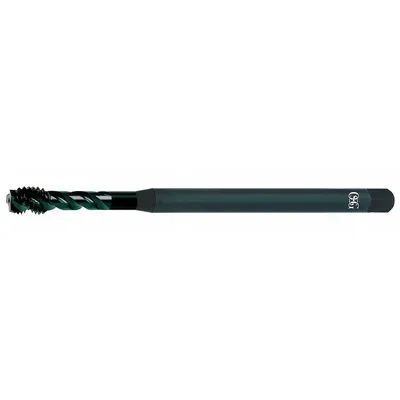 OSG Extension Tap: 7/16"-14 UNC, H3 / 2B-3B, 3 Flute - Spiral-Flute Extension Taps for Steel & Stainless Steel