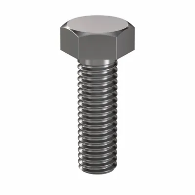 LINDSTROM Hex Head Cap Screw: Steel, Class 10.9, Plain, M5, Metric, 16 mm lg, Fully Threaded - Class 10.9 Steel Hex Head Cap Screws