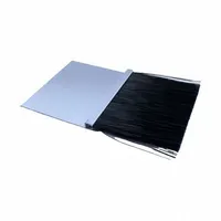 AMERICAN GARAGE DOOR SUPPLY Brush Seal: Straight, Polypropylene, 3 in Brush Lg, 3 in Holder Lg (MPN BPS33-94)