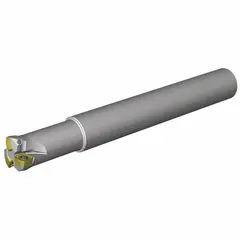 Indexable square-shoulder end mill for general machining applications. Designed for square-shoulder milling, slotting, and profiling operations in a variety of workpiece materials.