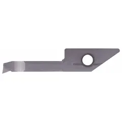 This micro-bar insert is designed for precision turning and boring operations. It is suitable for machining steel, stainless steel, and cast iron components, delivering fine surface finishes in general engineering applications.