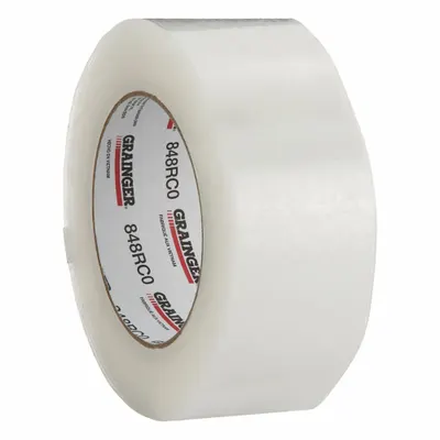 OEM Acrylic Packing Tape: 2.5 mil Tape Thick, 2 in x 110 yd, 2 in, Clear, HD - Medium-Duty Acrylic Tape