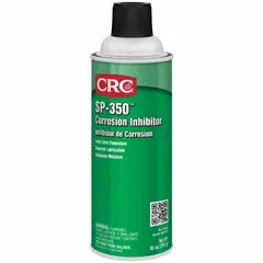 This 16 oz aerosol corrosion inhibitor deposits a wet lubricant film for metal protection. It is classified as H2 food grade, suitable for environments where incidental food contact may occur. Provides medium indoor and outdoor life expectancy. Part of the SP-350 series.
