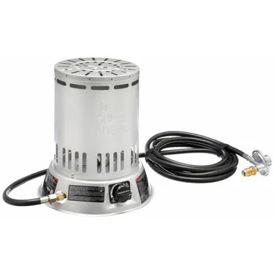 Dayton Portable Gas Convection Can Heater, 600 sq ft Heating Area - Portable Gas Convection Can Heaters