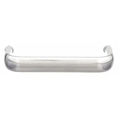 MONROE PMP Pull Handle: Threaded Holes, Aluminum, Silver, #10-32 Screw Size - Standard Pull Handles