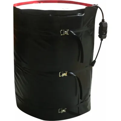 FLEXOTHERM Drum Heater Blanket: 230V AC, 403.6 W Watts, 80°F, 55 gal, IP66 - Drum & Bucket Blanket Heaters