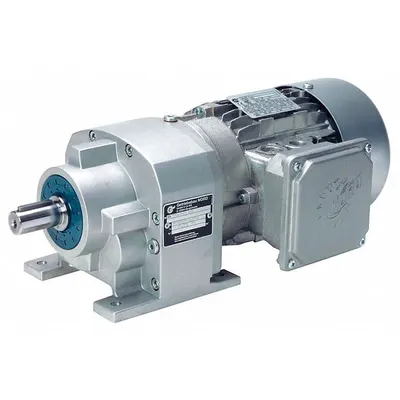 NORD Gearmotor: Parallel, Single Output Shaft, 3-Phase, TEFC, 71 RPM - Inline Shaft Washdown-Duty AC Gearmotors