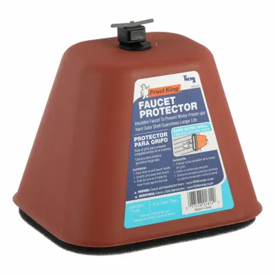 FROST KING Outdoor Faucet Cover FC2, Foam, 1 in Thick - Outdoor Faucet Covers