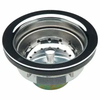 ZURN Strainer: Brass, Chrome, 2 1/2 in Overall Ht, 4 3/8 in Overall Dia, Threaded, 1 1/2 in Pipe Dia (MPN ZTT461-PC)