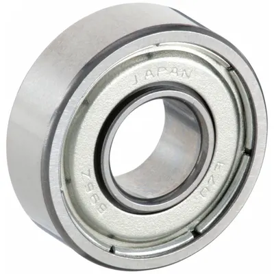 EZO Miniature Ball Bearing: 696, Dbl Shield, 6 mm Bore, 15 mm OD, 5 mm Wd - High-Precision Radial Ball Bearings