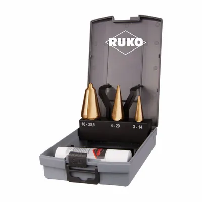 RUKO TOOLS High-Speed Steel Tube & Sheet Drill Bit Set - High-Speed Steel Tube & Sheet Drill Bit Sets