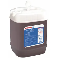 This chlorine-free soluble cutting oil is formulated for sawing all metals. It provides cooling and lubrication to extend blade life and improve cut quality in industrial machining and fabrication operations. Supplied in a 5-gallon pail.