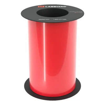 CREATIVE SAFETY SUPPLY LabelTac Thermal Transfer Continuous Label Roll - LabelTac Thermal Transfer Continuous Label Rolls