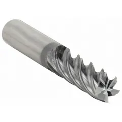 CLEVELAND Square End Mill: Carbide, TiAlN Coated, 5 Flute, 3/4" Mill Dia, 2-1/4" LOC, 5" OAL (MPN C80595)