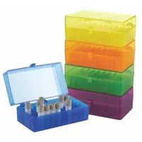 Rectangular Storage Box: 3 5/8 in Overall Wd, 2 1/4 in Overall Ht, 5 5/8 in Overall Lg, Multicolor (MPN 120033)