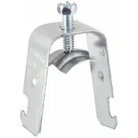 Strut Clamp: Steel, Electroplated, 1 in Conduit Trade Size (MPN SCH16B)