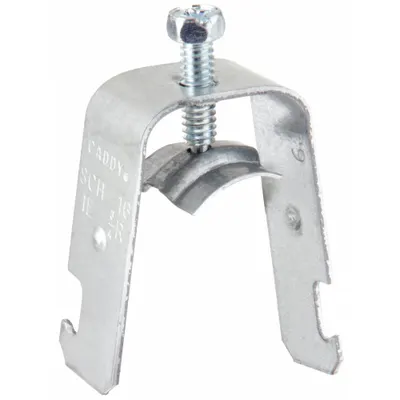 NVENT CADDY Strut Clamp: Steel, Electroplated - Conduit Clamps with Saddle