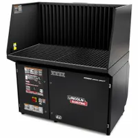 LINCOLN ELECTRIC Downdraft Table: 54 3/4 in W x 39 1/4 in L, 1,750 cfm, 208-230/460V AC (MPN K2751-10)