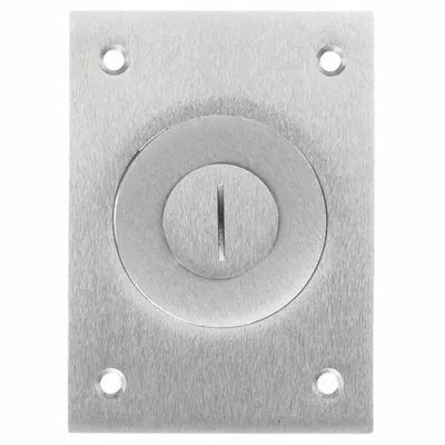 HUBBELL WIRING DEVICE-KELLEMS Floor Box Cover: Rectangular, Silver, Aluminum - Aluminum Electrical Floor Box Covers