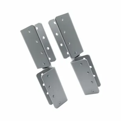 HADRIAN Left Hand In-Swing Right Hand Out-Swing Hinge: Aluminum - Door Hinge Parts for Bathroom Partitions