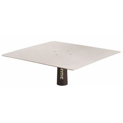 HYDE Drywall Hawk, 13 in Overall Length, Aluminum Blade, ProForm Handle - Drywall Hawks