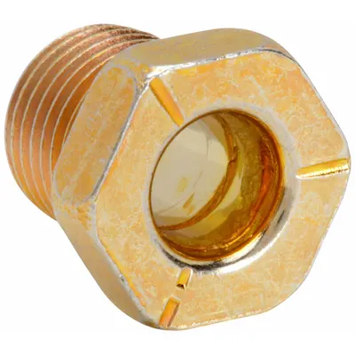 SUR-R Flared Fitting Nut: 3/16 in OD Fitting Size, Flared, 3/8"-24 Thread Size A - Standard Steel Inverted Flare Tube Fittings