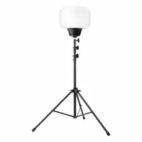 VOLTERREX Tripod Balloon Light Kit: LED, 7,800 lm Max Brightness, 6.5 ft Max Ht, 110 to 240V AC (MPN VT-60W-G1)