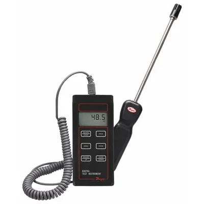 Dwyer Digital Hygrometer: Ambient Temp/Relative Humidity, -20°F to 140°F - Standard Temperature & Humidity Meters