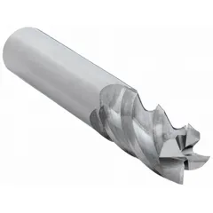 Carbide square end mill with 3/4" diameter, 2-1/4" length of cut, 5" overall length, and 4 flutes. Designed for fast-cutting operations in industrial machining, including profiling, slotting, and contouring on ferrous and non-ferrous materials. Suitable for general-purpose milling in maintenance, repair, and production environments.