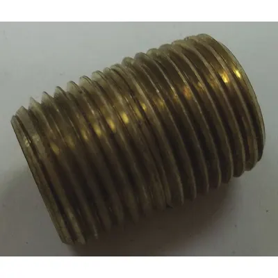 MI-T-M Close Nipple: Mfr Part # 23-0019, Brass - Assorted Parts & Accessories