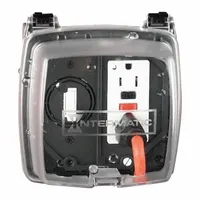 INTERMATIC While In Use Weatherproof Cover: 2 Gangs, Vertical, UV Stabilized Plastic, Clear, 3R (MPN WP1220C/8)