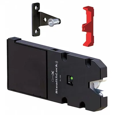 COMPX TIMBERLINE Electronic Keyless Lock: Receiver Latch, 2 21/32 in Body Ht - Electronic Keypad Cabinet & Locker Locks