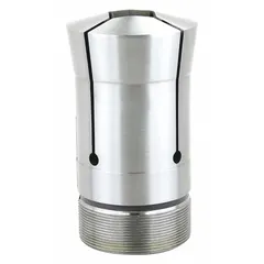 Square 3J collet for holding 15/16 in square or rectangular workpieces. Designed for use in standard 3J collet chucks. Provides secure clamping in milling, drilling, and grinding operations.