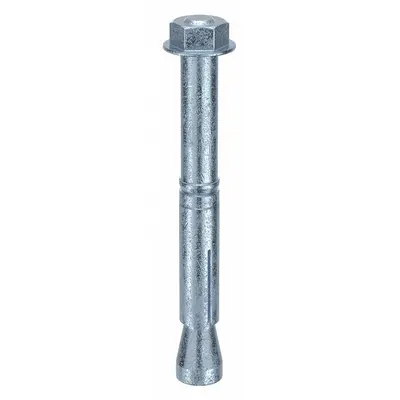 MKT FASTENING M10 x 118 mm Steel Wedge Anchor, Zinc Plated, 25-Pack - Steel Wedge Anchors