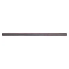 This fractional-inch high-speed steel drill bit blank has an 11/64 in diameter with a tolerance of +0.0010 in/-0.0010 in and a bright (uncoated) finish. The 36 in overall length allows for fabrication of custom-length drills, reamers, or other precision tooling in machining and toolmaking operations.