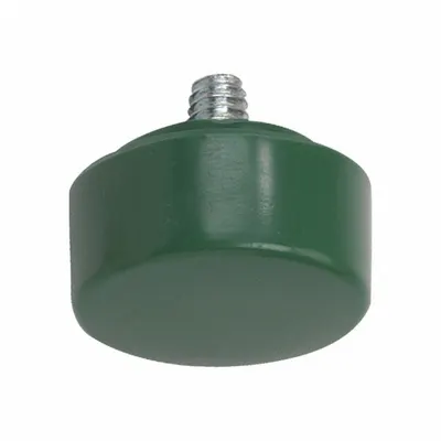 NUPLA Hammer Tip Head: Tough, Nylon, 1 in Dia, 5/16-18 Thread Size, Threaded - Replacement Faces & Tips