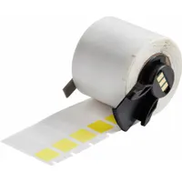 Wraparound Label: 1 1/2 in x 1/2 in, 1/2 in, Vinyl, Yellow (Matte), For 10 AWG to 4 AWG Wire Gauge (MPN M6-29-427-YL)