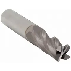 This carbide square end mill features a TiCN coating and four flutes. It is designed for general-purpose milling operations on materials such as steel, stainless steel, and cast iron. The 3/4" mill diameter and 1-1/2" length of cut make it suitable for a range of metalworking and fabrication tasks.