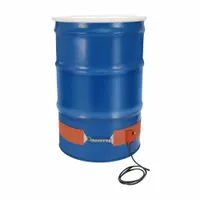 TEMPCO Drum Heater: 230V AC, 1,500 W Watts, 50°F to 425°F, Silicone Rubber, Drums, Indoor (MPN DHR00055)