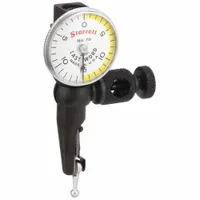 STARRETT Swivel-Head Dial Test Indicator: 0 in to 0.03 in, Swivel Head, Inch, 0.001 in (MPN 711GCSZ)
