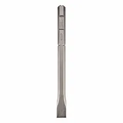 This chisel bit is designed for use with breaker and demolition hammers that accept a 3/4 in shank. It has an overall length of 12 in and is suited for chipping applications such as breaking concrete, tile, or masonry in construction and renovation work.