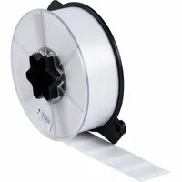 Wraparound Label: 1 1/2 in x 2 in, Vinyl, Blue on White/Green on White/Red on White (MPN WRAP-12-417)