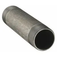 Pipe Nipple: 3 in Nominal Pipe Size, Male NPT x Male NPT, 7 1/2 in Lg, Schedule 40, Welded (MPN 0330047200)