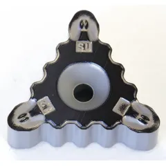 Triangle (T) indexable turning insert for general turning, facing, and profiling operations on metal workpieces. Suitable for use in CNC and manual lathes. Available in two part-number variants: TRM551712SU and TRM551712-SU.