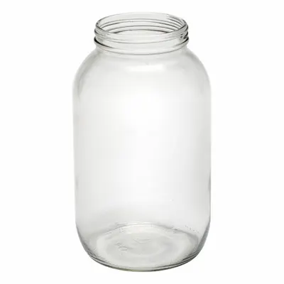 GAST Glass Jar Replacement for Vacuum Pump - Replacement Jars for Rotary Vane Compressor/Vacuum Pumps